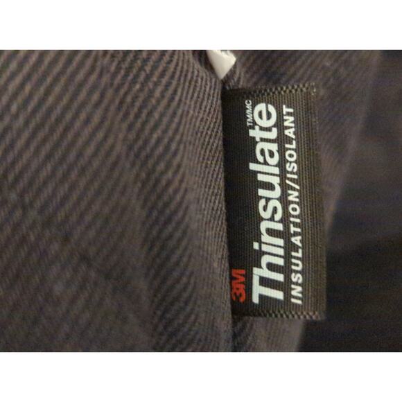 J. Crew 3M Thinsulate Black Wool Blend Coat Men's Small Casual Sweater Weather - Picture 8 of 10